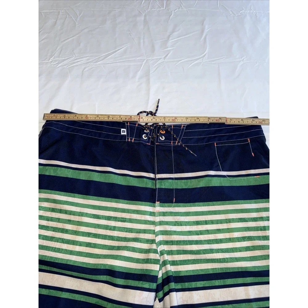 Sperry‎ Top-Sider striped swim trunks board shorts, men's size 38